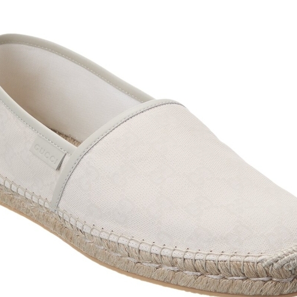 Gucci Other - Gucci Men's White Espadrilles